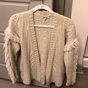 Madewell wool open thick cardigan jacket